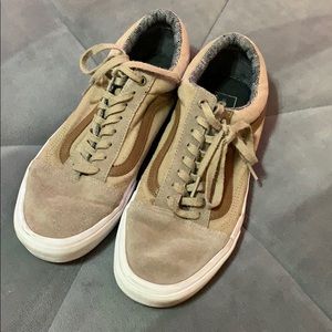 Vans, Brown Leather, Size 9.5 Men’s